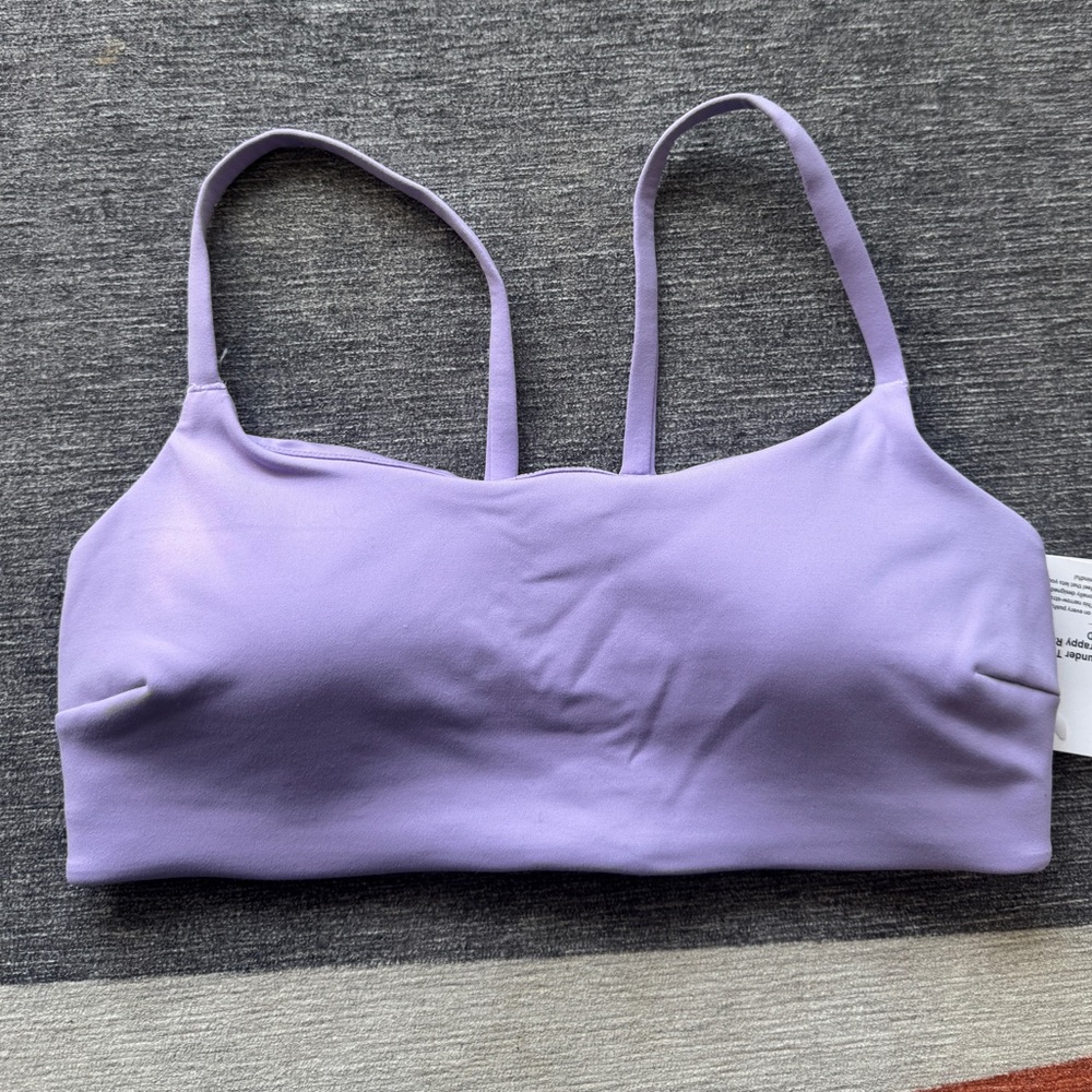 Lululemon Wunder Train Strappy Racer Bra - Size 6 - Picture 2 of 6